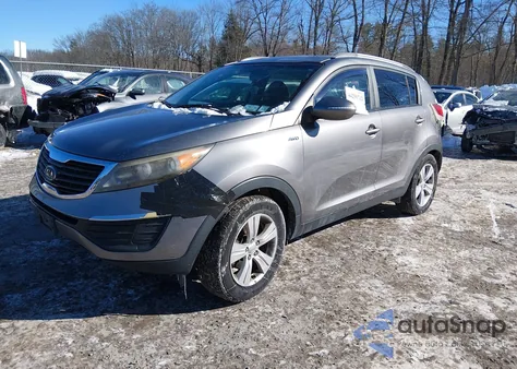 2011 Kia Sportage Lx из США, поврежденный, VIN KNDPBCA24B7012785